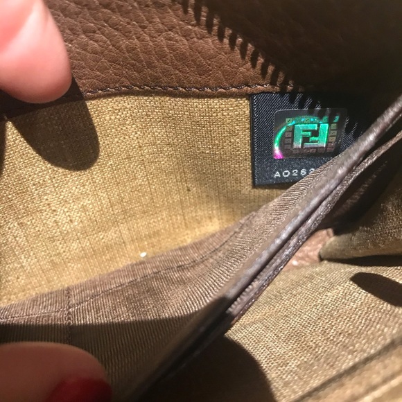 Fendi Selleria Leather Zip Around Wallet - Picture 7 of 8